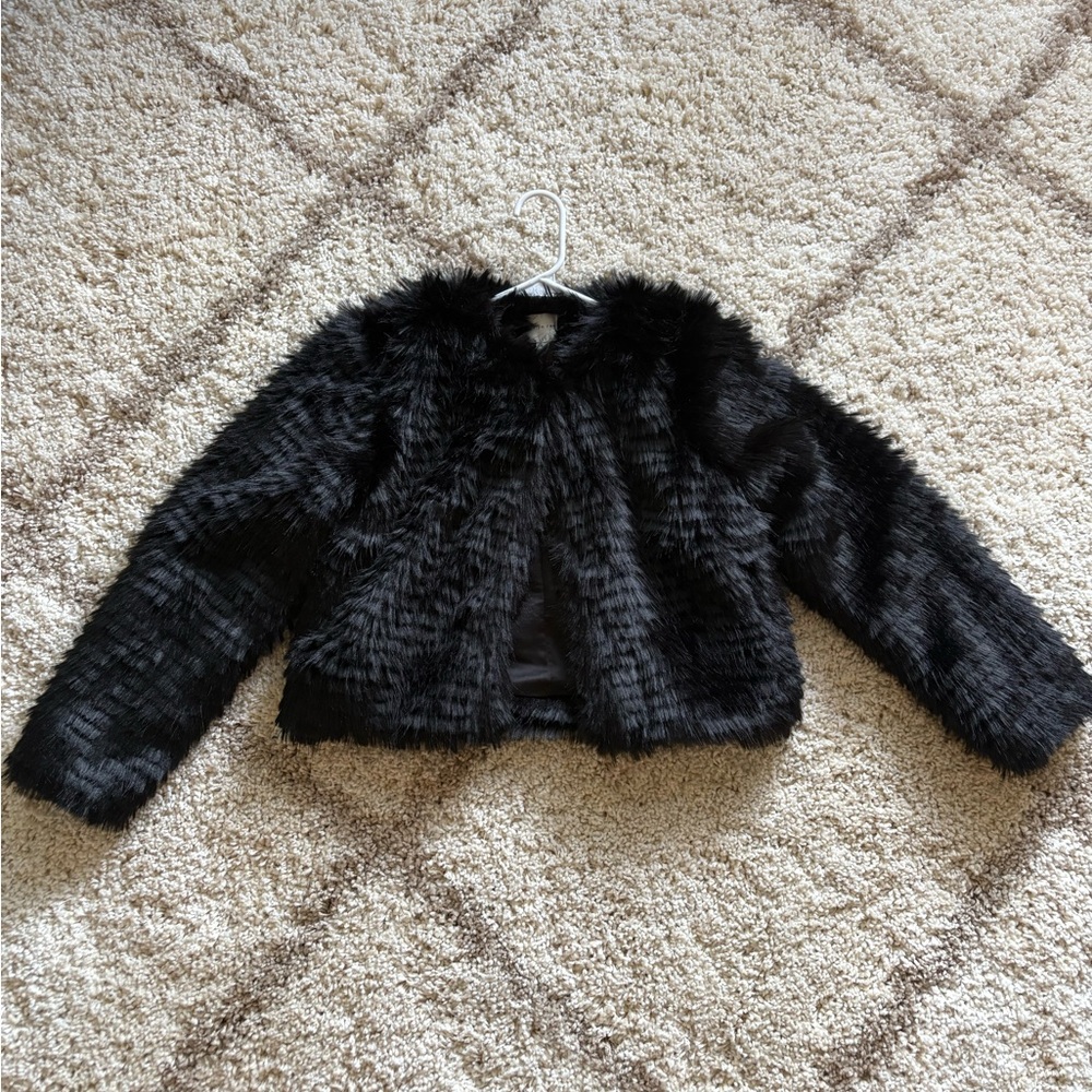 NWT Adelyn Rae Lana Faux Fur Coat - Picture 3 of 10
